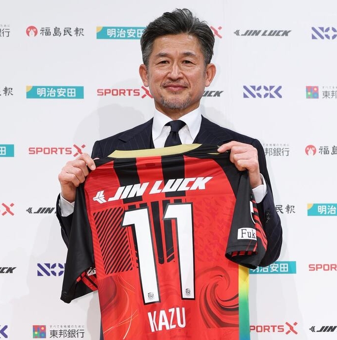 宝盈APP-将59岁！三浦知良出席J3福岛联见面会：对足球的热情越投入越强烈